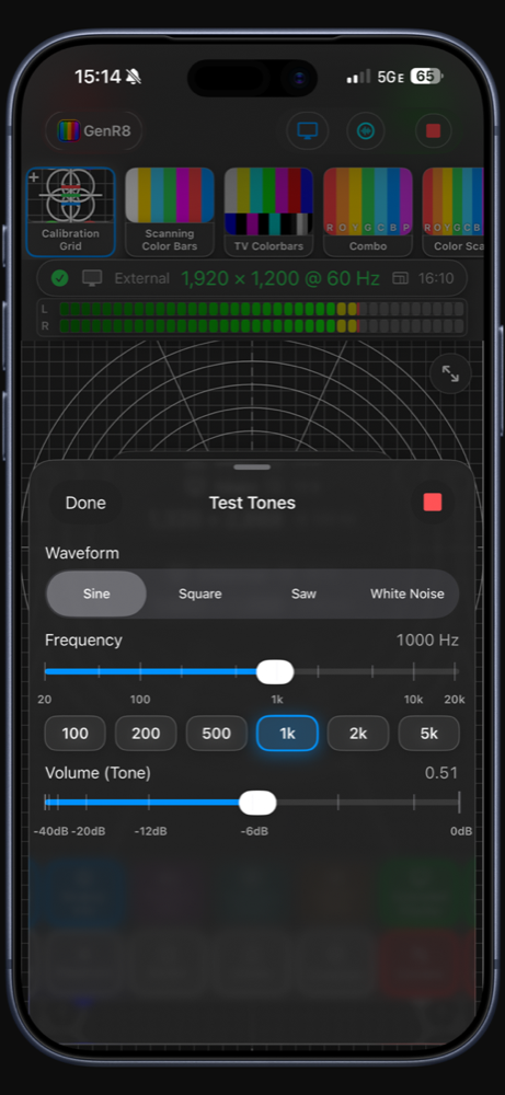 GenR8 test tone generator
